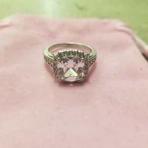 Silver & CZ ring